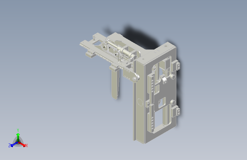 经典传动之卡车地盘180度旋转机构