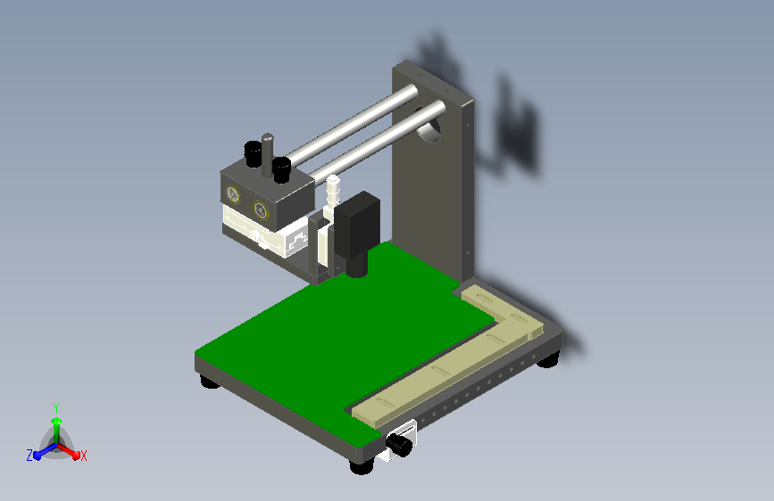 可调节CCD架总组