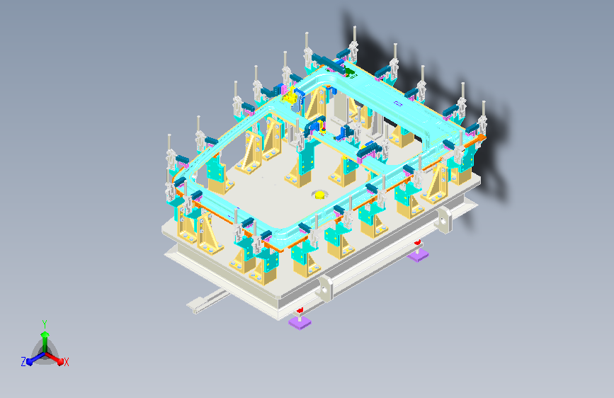 可旋转焊接夹具