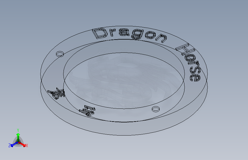 龙马LOGO设计 Creo自由式建模