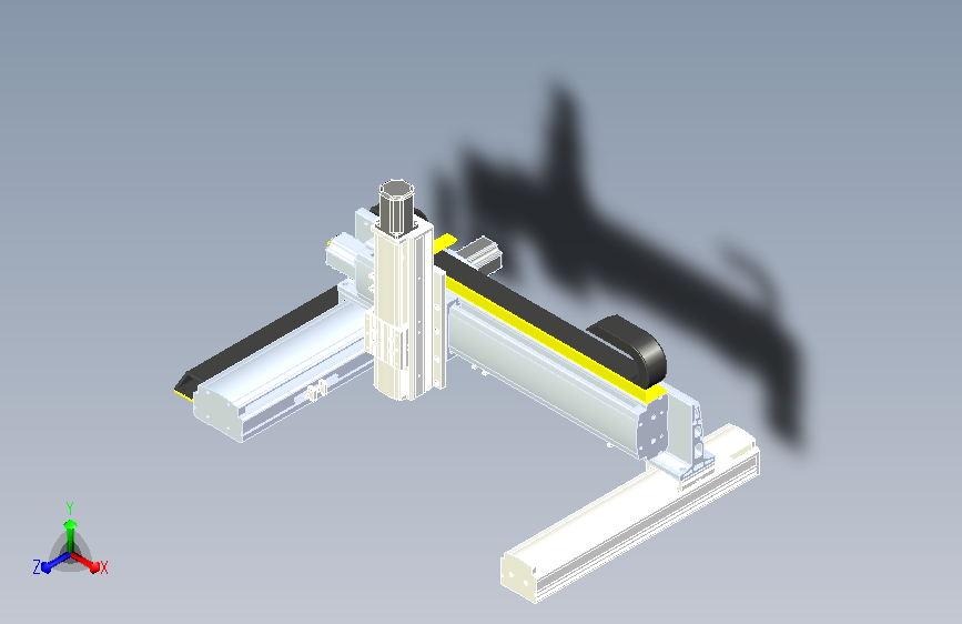 龙门式三轴滑台