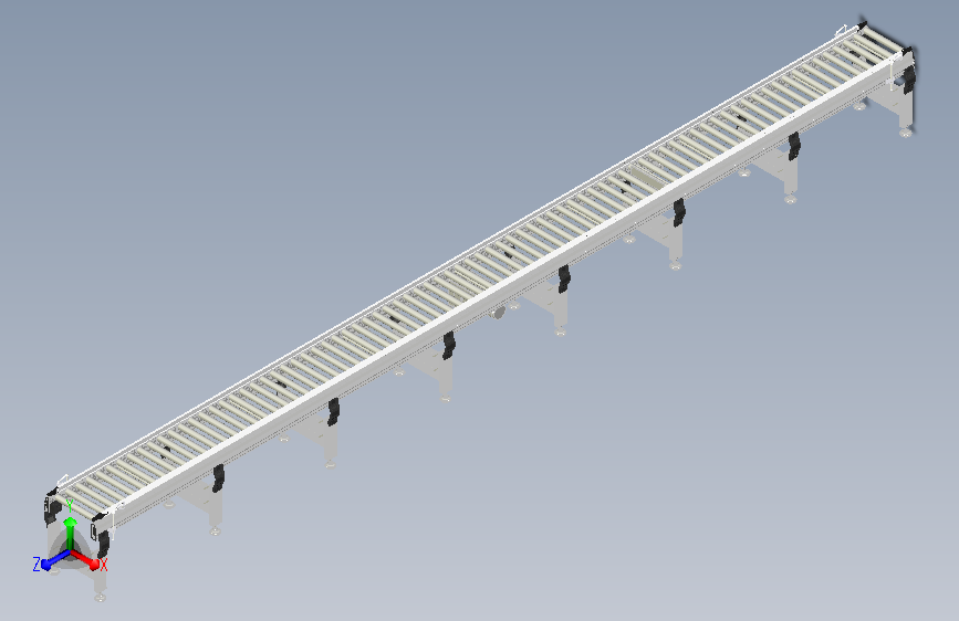 铝型材辊道输送机
