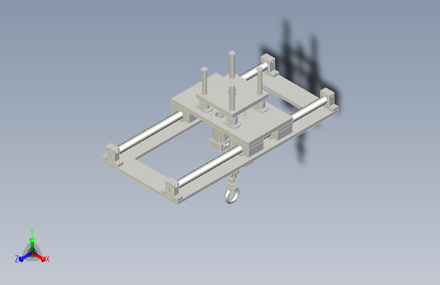 扭力机多点位置升降挂具