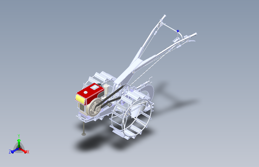 农用手扶拖拉机