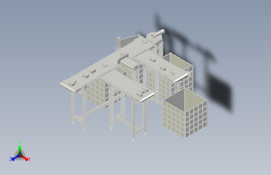 皮带输送生产线
