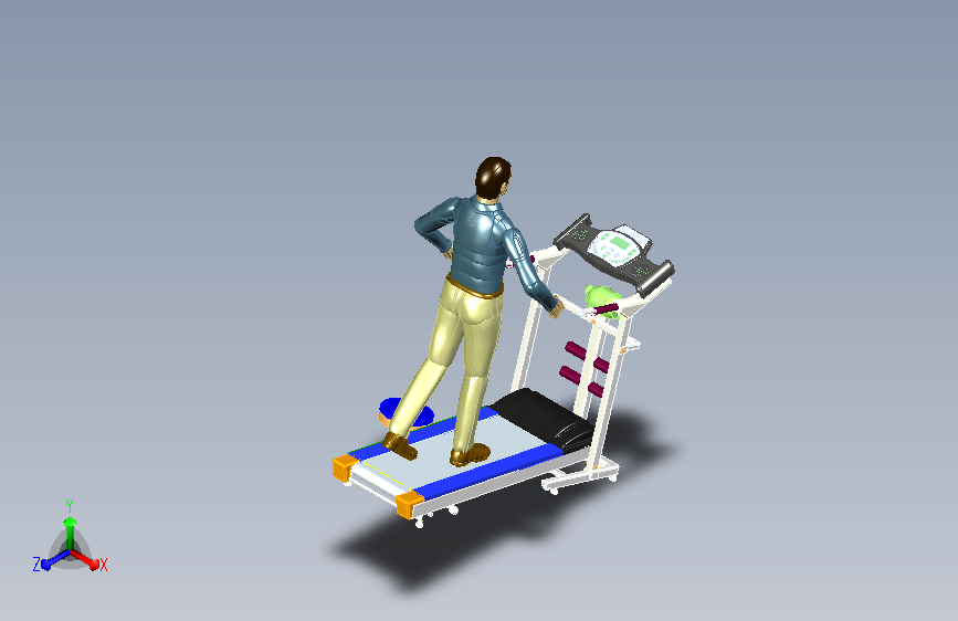 跑步机模型