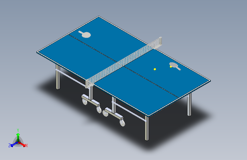 乒乓球,球台