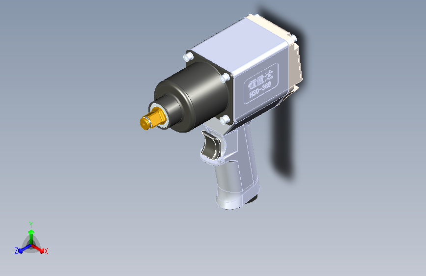 气动扳手（内部结构详细）