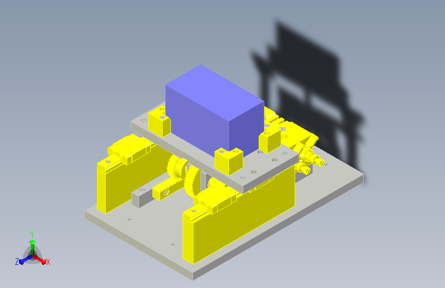 气缸快速传送机构