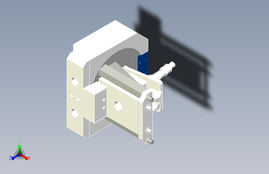 汽车转向节拉主削孔夹具
