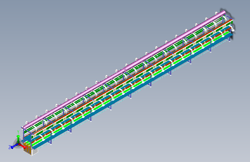 轻工业流水线3D