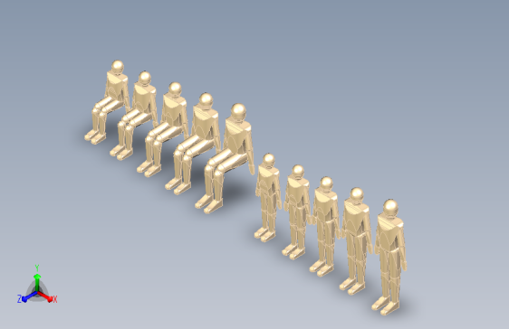 人体模型各身高齐全