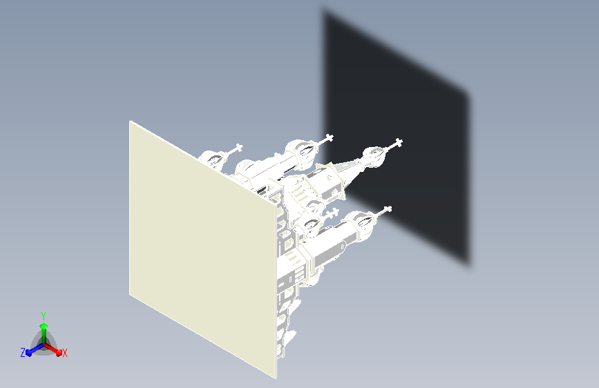 圣彼得堡 --克里姆林宫激光切割拼装模型
