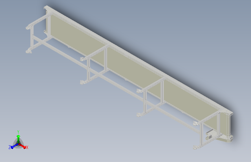 输送带机架装配体