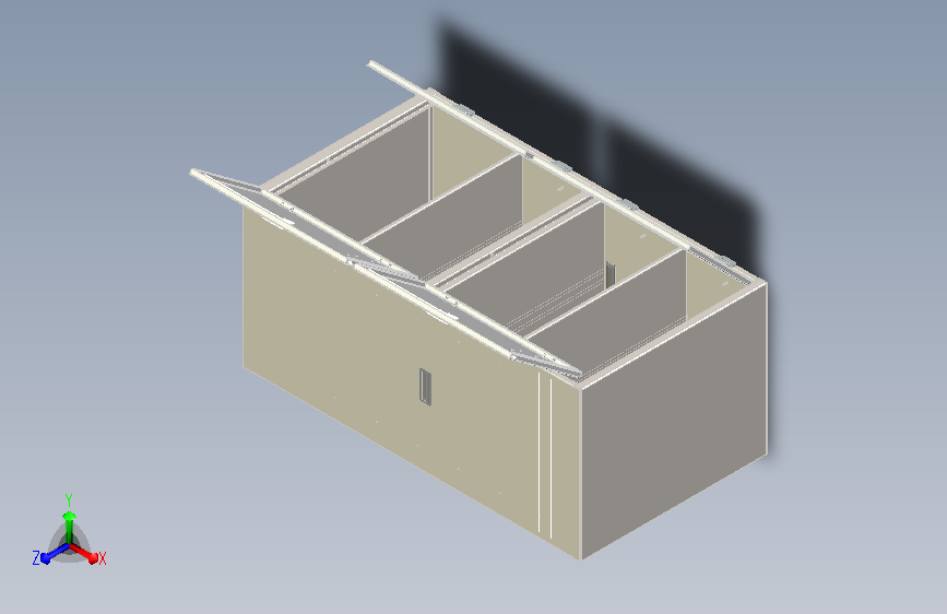 双开门多用途金属柜