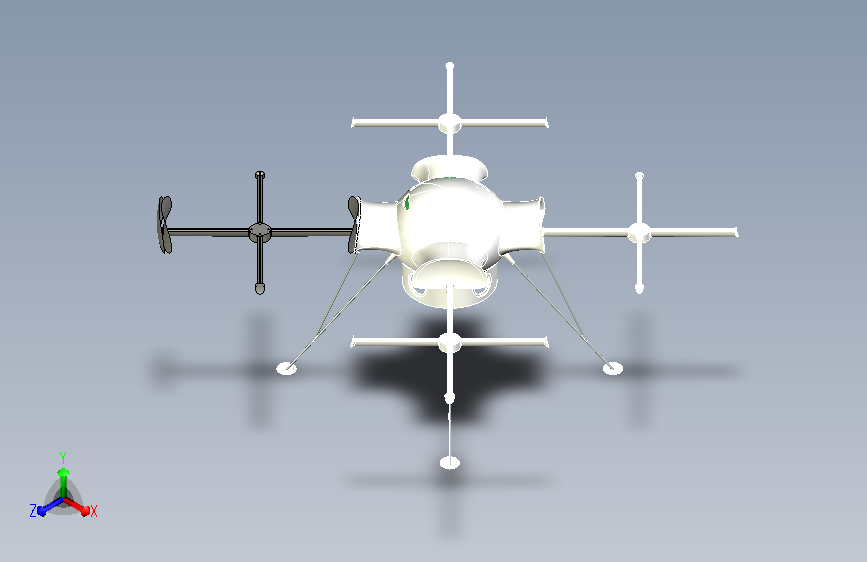 四轴航拍飞行器