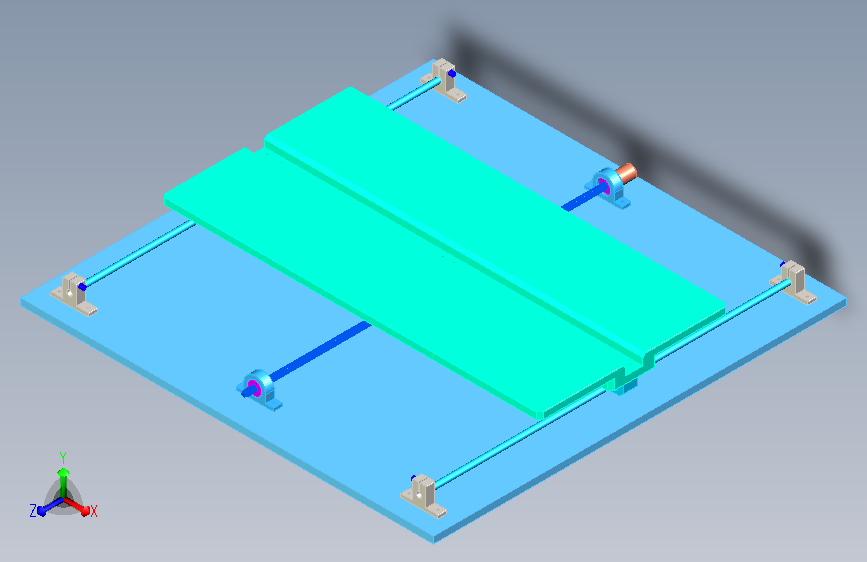 通用三轴CNC机架件