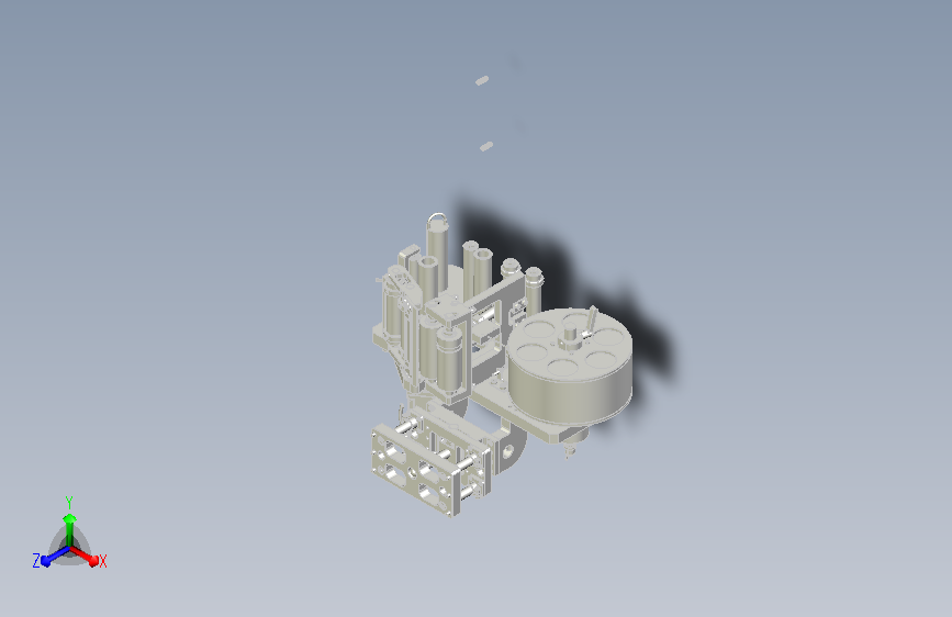 贴膜卷料供膜机构