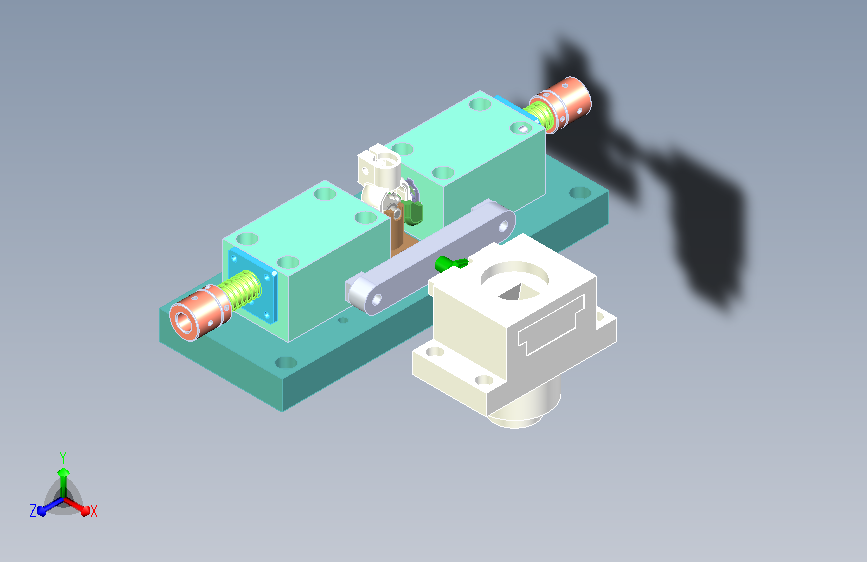 万向节装铆一体机构