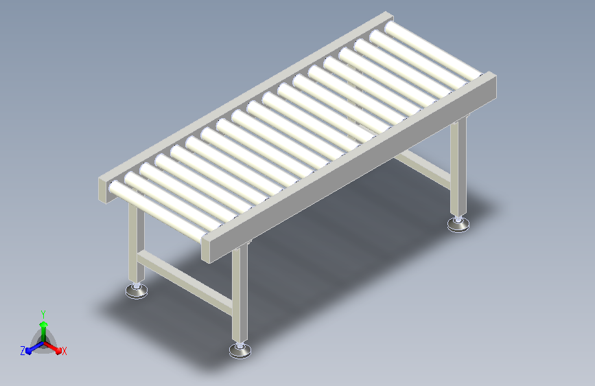 无动力滚筒输送机