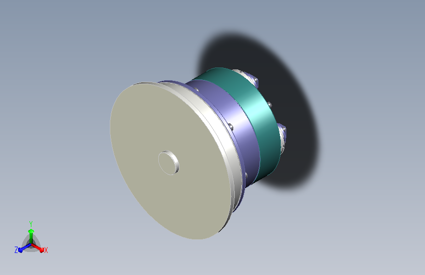五轴铣床专用气动卡盘