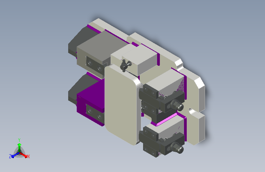 铣床铣削夹具模型设计