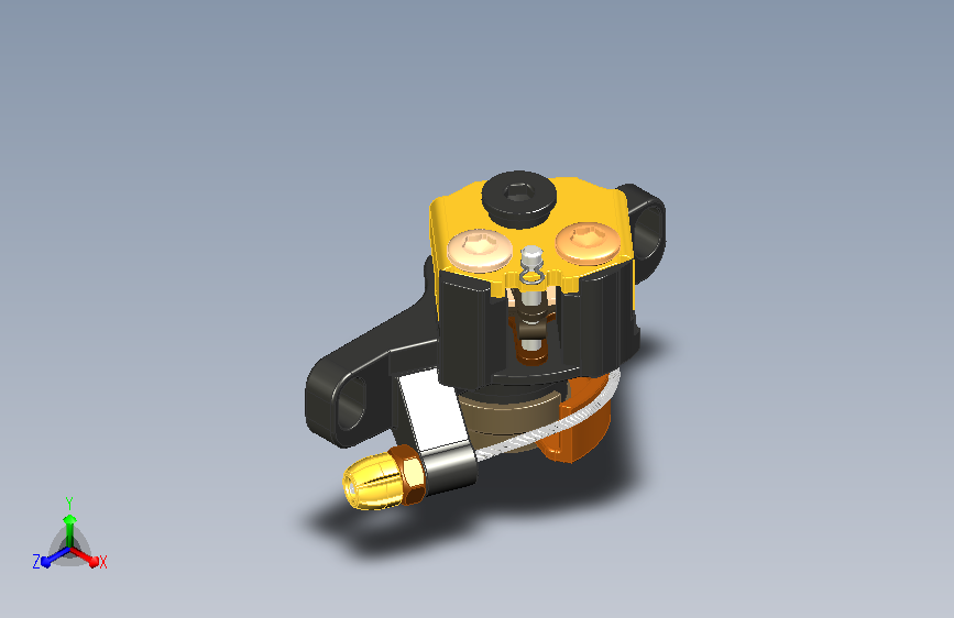 禧玛诺自行车制动盘模型