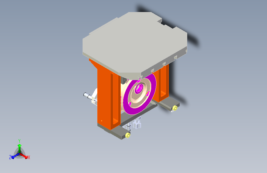 行星轮架装配图
