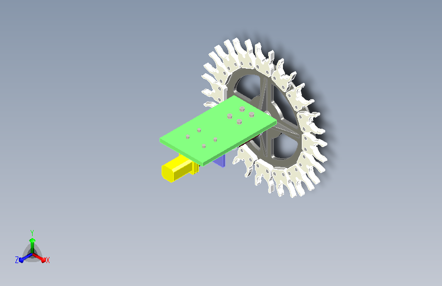 旋转式数控刀库