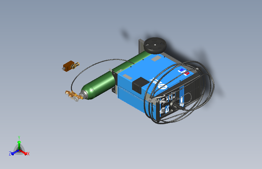 氩弧焊机 含气源