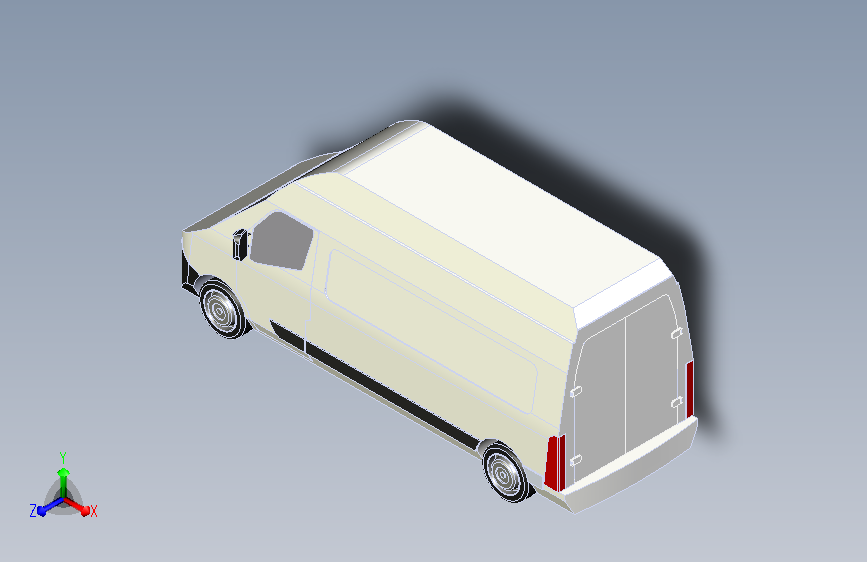 医疗救护车3D模型