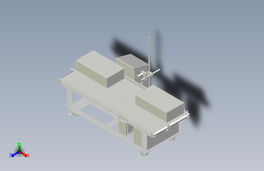 移动式喷码流水线