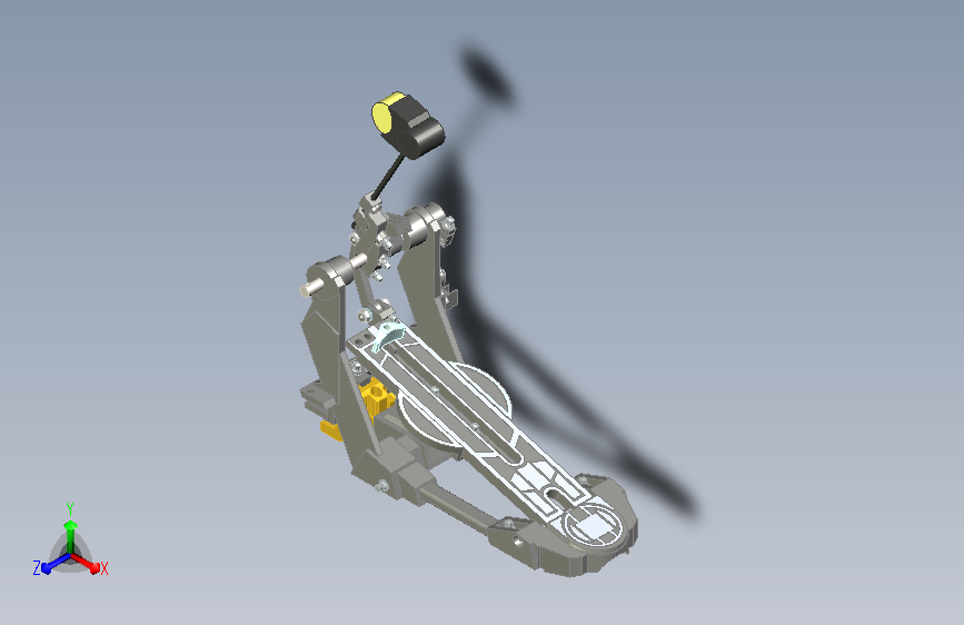 音鼓踏板设计模型