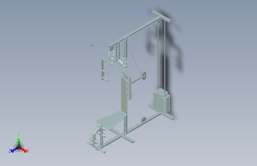 运动多功能健身器材