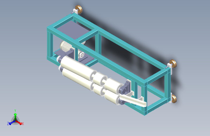 轴类零件自动旋转进给装置
