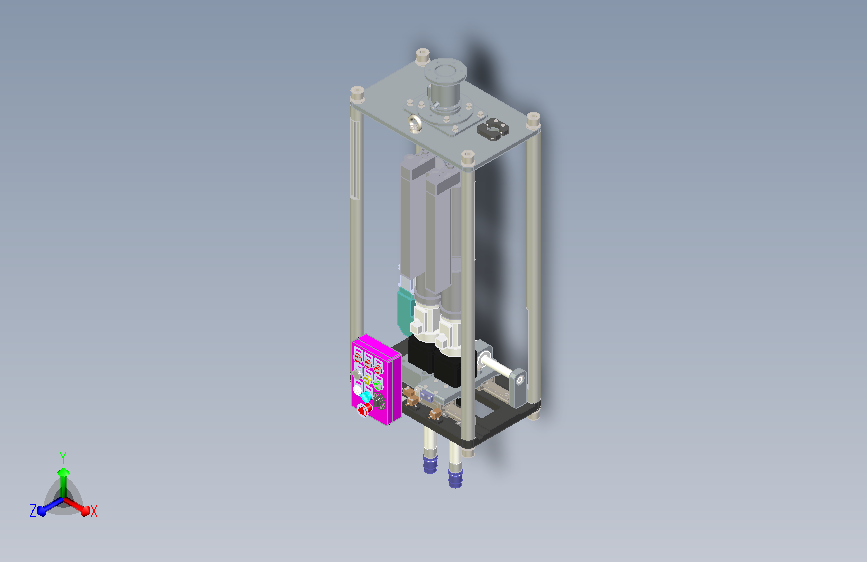主减速机瓦盖螺栓拧紧机(两轴)