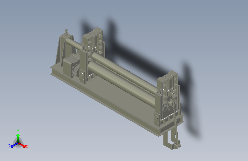 自动钢板卷板机