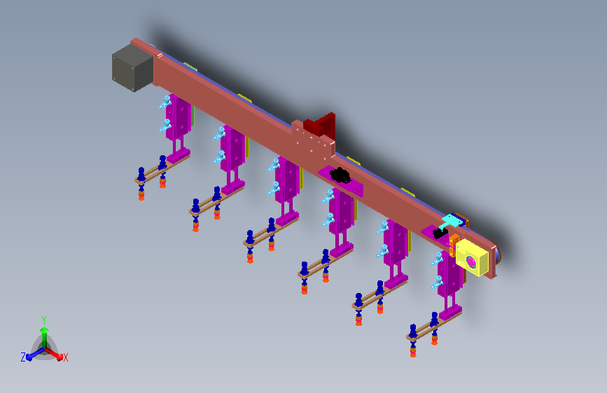 自由伸缩行程可控小工装