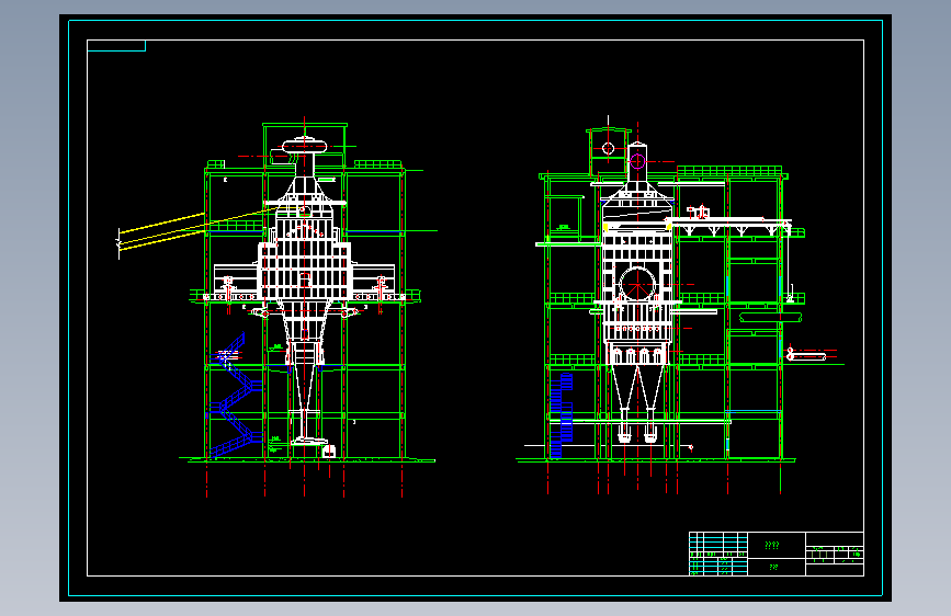 一种球团竖炉立面图设计=240707=15