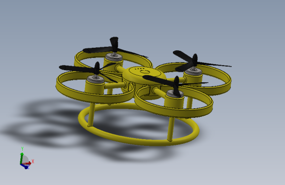 简易四旋翼建模 969058==wb10