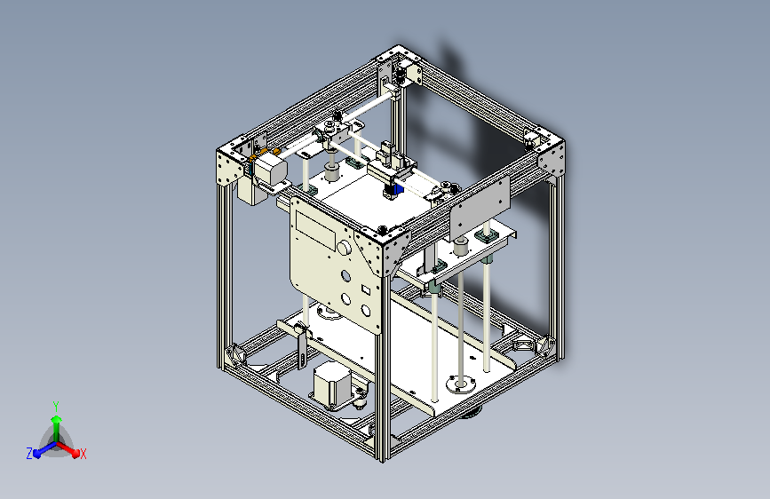 3D立体打印机3D模型