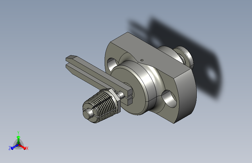 11B7S冷镦成型模3D模型