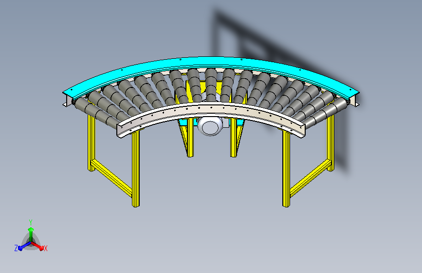 90° 转弯机3D模型