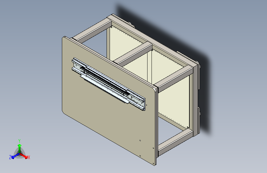 0702-模组安装工作台3D模型