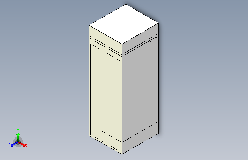 l冷藏柜3D模型