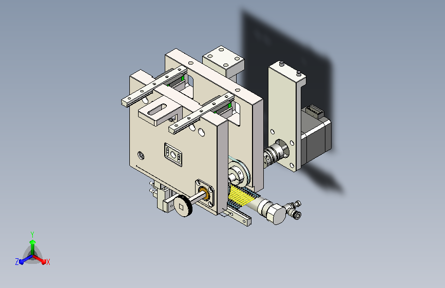 O型皮带接驳线部件3D模型