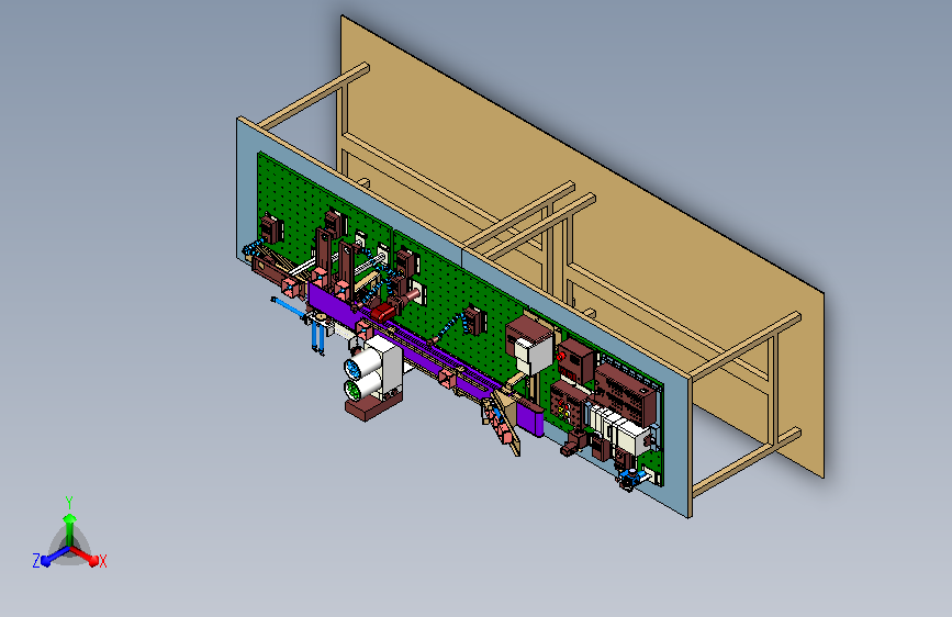 PCB焊接机设备设计模型3D模型
