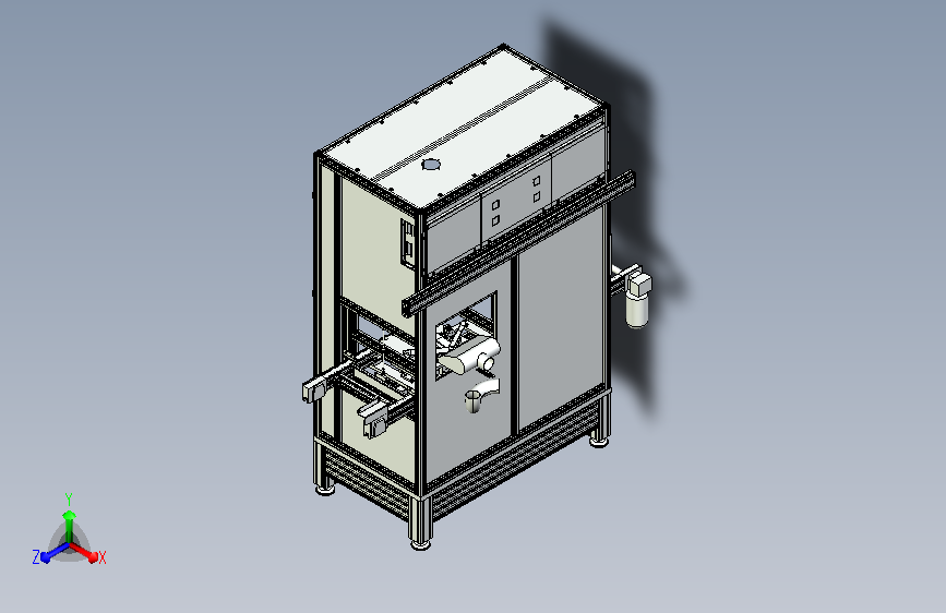pcb在线检测设备3D模型