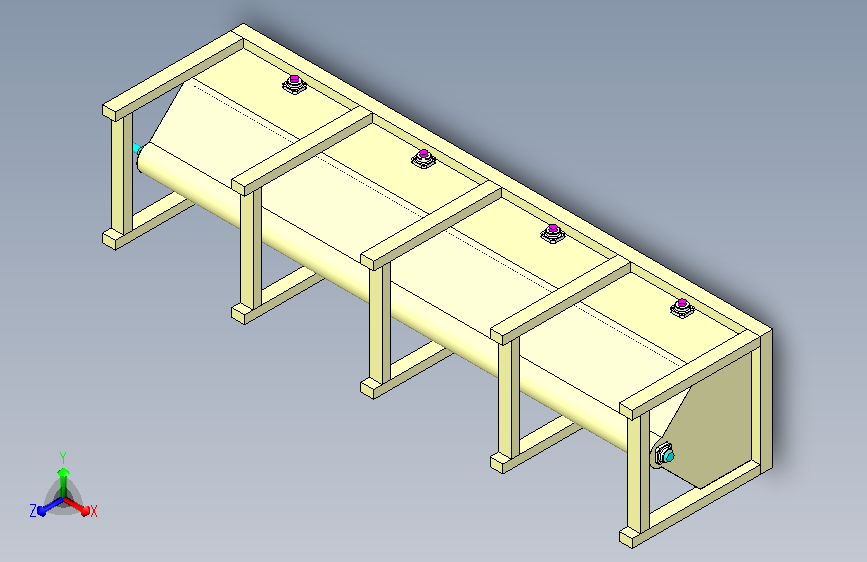QX600-塑料清洗机3D模型