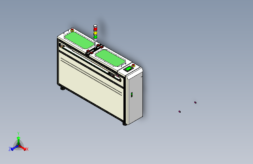 SMT平行移栽机3D模型
